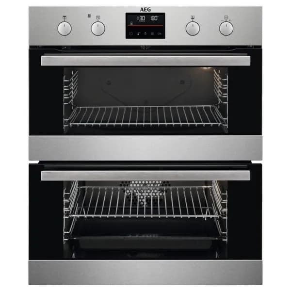 Image of AEG DUB535060M Series 6000 Built Under Electric Double Oven - Stainless Steel 944171784 Stainless steel