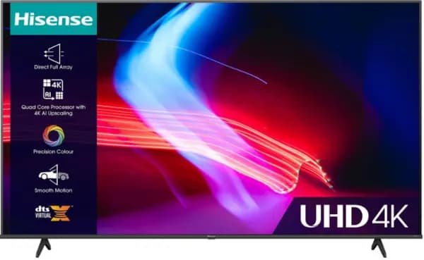 Image of Hisense 55" 55A6KTUK Smart 4K Ultra HD LED TV