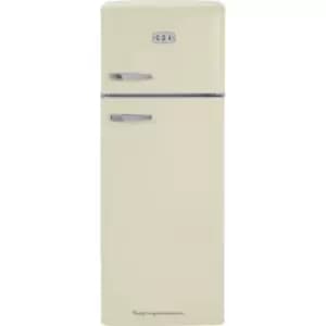 Image of CDA Betty Barley 1194118 206L Retro Top Mount Freestanding Fridge Freezer
