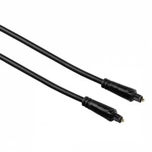 Image of Audio Optical Fibre Cable ODT plug (Toslink) Gold-plated 0.75 m
