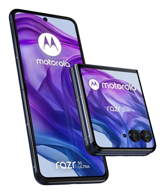 Image of Motorola SIM Free Motorola Razr 50 Ultra 5G 512GB AI Phone - Blue
