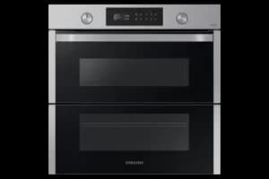 Image of Samsung NV75A6679RS WiFi Dual Cook Flex Oven, Pyrolytic Cleaning, Stainless Steel in Grey