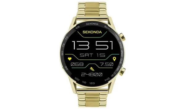 Image of Sekonda Sekonda Gold Plated Stainless Steel Bracelet Smart Watch