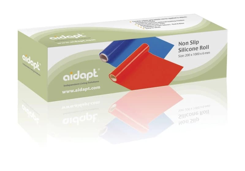 Image of Aidapt 1Mx20cm Non Slip Roll Red Red