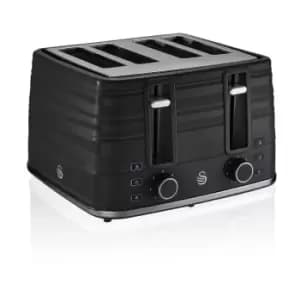 Image of Swan ST31054BN Symphony 4 Slice Toaster