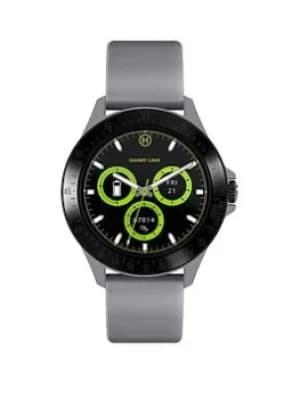 Image of Harry Lime Harry Lime Fashion Smartwatch in Grey with Black Bezel, Grey, Men