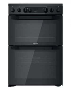 Image of Hotpoint HDM67V9CMB Double Oven Electric Cooker