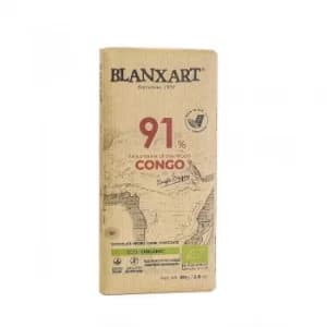 Image of Blanxart 91% Congo Dark Chocolate 80g