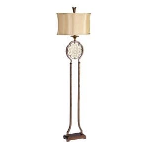 Image of 1 Light Floor Lamp British Bronze, E27