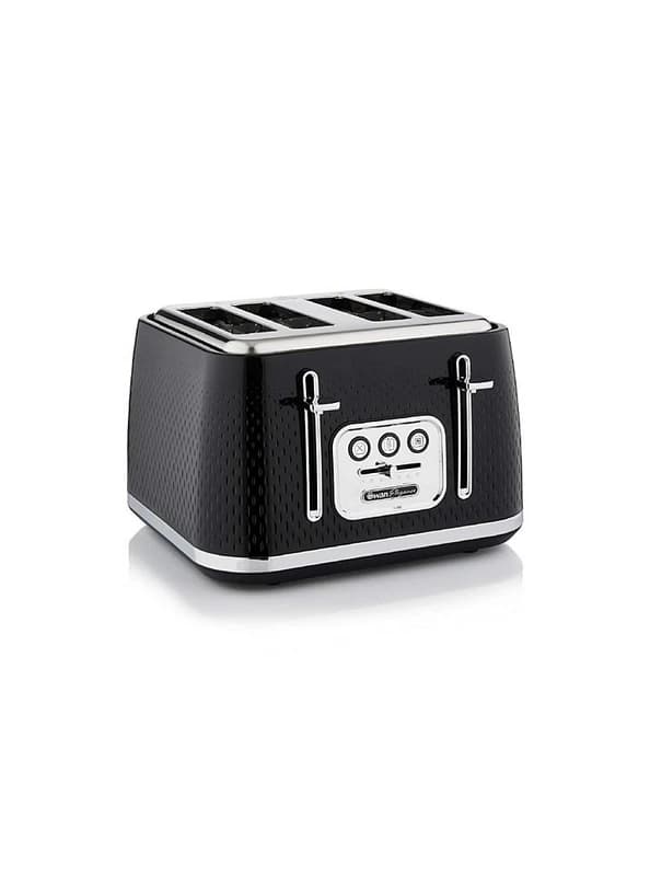 Image of Swan ST19025BLK 4 Slice Toaster