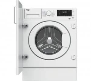 Image of Beko WDIX8543100 8KG 5KG 1400RPM Integrated Washer Dryer