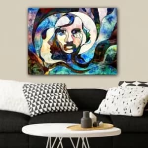 Image of 1027050745_70100 Multicolor Decorative Canvas Painting