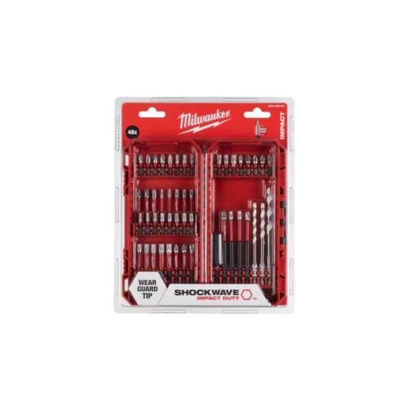 Image of 4932492005 Shockwave Impact Duty Bit Set 48 Pieces - Milwaukee