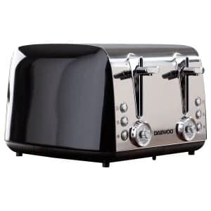 Image of Daewoo Kingsbury SDA1777 4 Slice Toaster