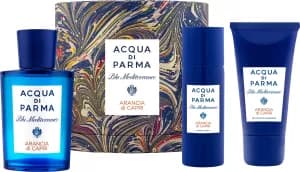 Image of Acqua di Parma Blu Mediterraneo Gift Set 75ml Eau de Toilette + 40ml Shower Gel + 50ml Body Lotion