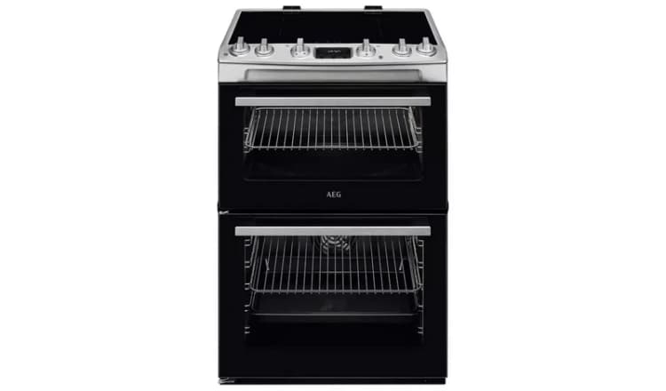 Image of AEG CIX6540ACM 60cm Electric Cooker with - Stainless Steel - A Rated