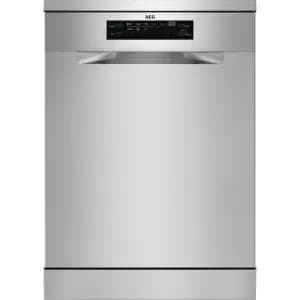 Image of AEG 7000 Glasscare FFB53617ZM Freestanding Dishwasher