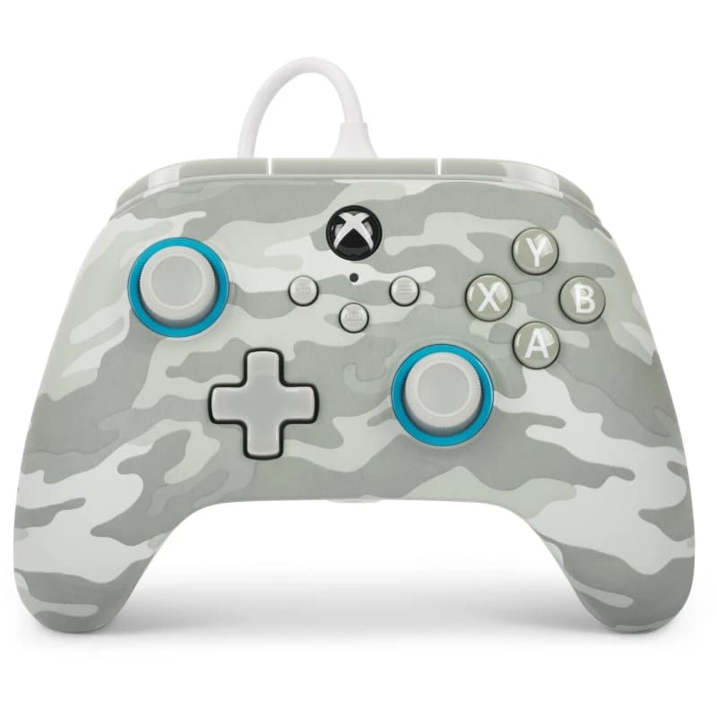 Image of Power A PowerA Advantage Wired Controller for Xbox Series X|S with Lumectra - White XBGP0187-01