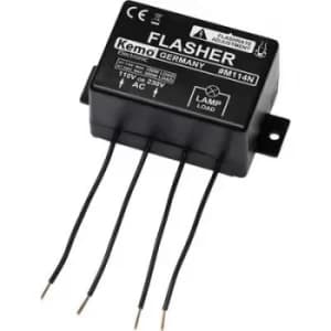 Image of Kemo M114N LED flasher assembly kit Version: Component 110 V AC, 230 V AC