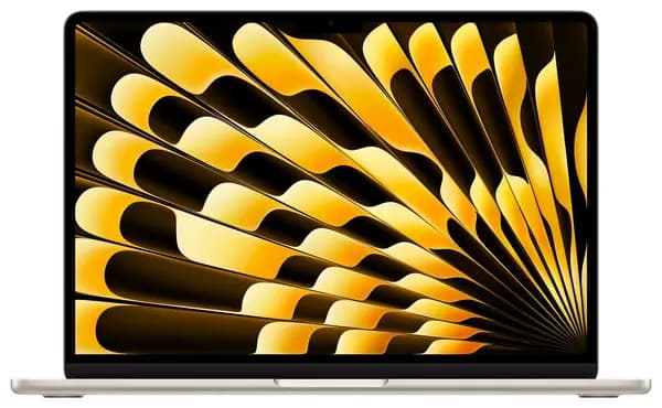 Image of Apple 13" MacBook Air, M3, 8GB RAM, 10 Core GPU, 512GB, 2024 - Starlight