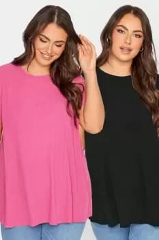 Image of 2 Pack Ribbed T-Shirts