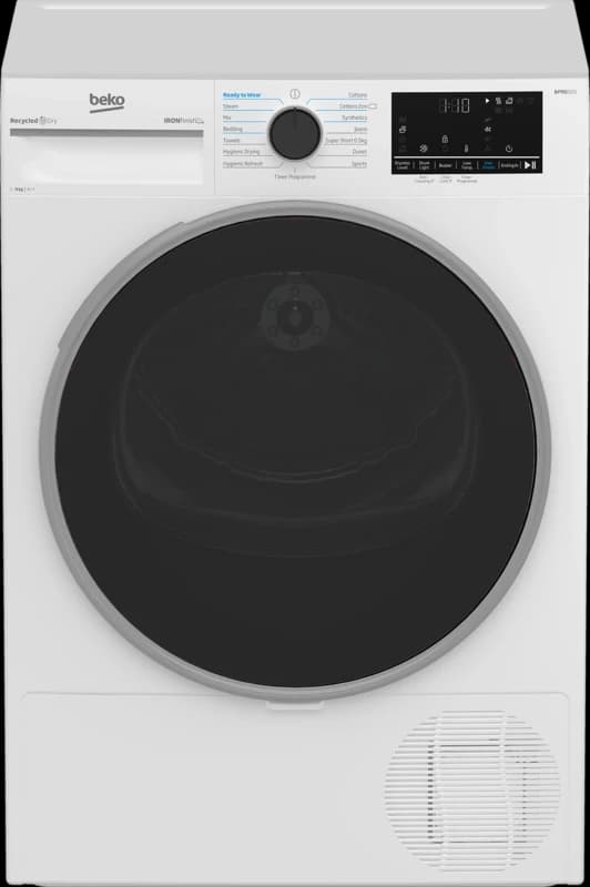 Image of Beko B5T49231IW 9Kg Heat Pump Tumble Dryer