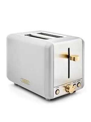 Image of Tower Cavaletto T20036WHT 2 Slice Toaster