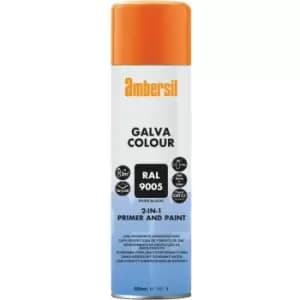 Image of Ambersil Paint Aerosol, Black, 500ml