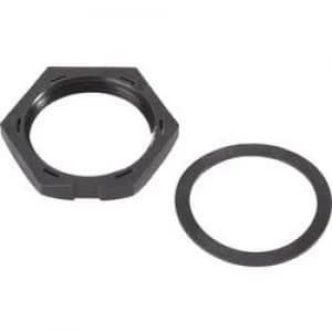 Image of ASSMANN WSW A ACCSET 1 Nut With Seal For USB Connector IP67 Counternut with sealing for installation socket