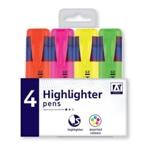 Image of A Star Highlighters Pack 4