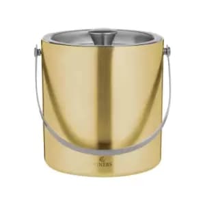 Image of Viners Barware Ice Bucket Double Wall Gold 1.5L