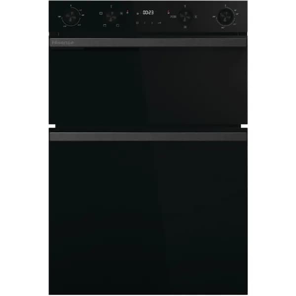 Image of Hisense Hi6 BID914221ADBG Built In Electric Double Oven - Black - A/A Rated