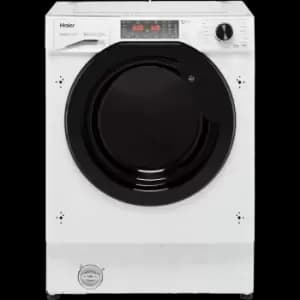 Image of Haier HWDQ90B416FWB-UK 9KG 5KG 1600RPM Integrated Washer Dryers