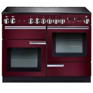 Image of Rangemaster 91790 110cm Professional Induction Range In Cranberry