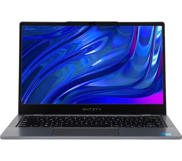 Image of ENTITY Book 14 14" Laptop - Intel Celeron, 128GB eMMC, Grey, Silver/Grey