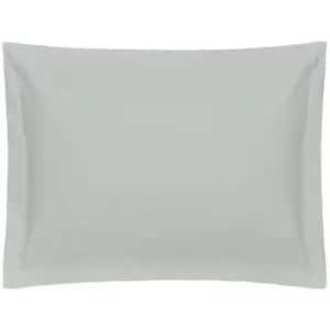Image of 400 Thread Count Egyptian Cotton Oxford Pillowcase (m) (Platinum) - Platinum - Belledorm