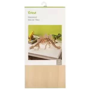 Image of Cricut Basswood 4 Sheets 12" x 6in