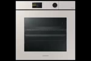 Image of Samsung Series 7 NV7B7970CAA Dual Cook Steam Oven w/ Auto Open Door - Satin Beige