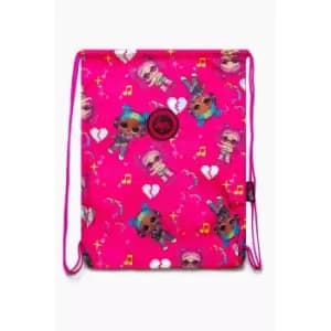 Image of Hype LOL Surprise Bae Wheels Drawstring Bag (One Size) (Pink)