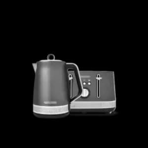 Image of Morphy Richards Illumination Jug Kettle 108022 with Illumination 4 Slice Toaster 248022