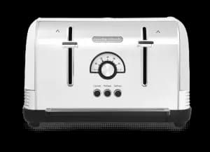 Image of Morphy Richards 240332 Venture Retro White 4 Slice Toaster