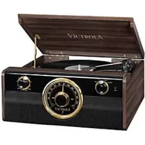 Image of Victrola Music Centre Empire Junior VTA-240B-ESP-EU Mahogany