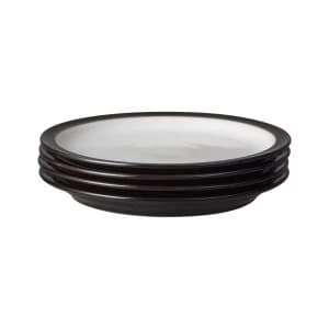 Image of Elements Black 4Pc Dinner Plate Set