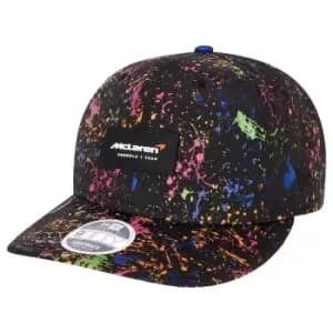 Image of 2022 McLaren Mexico Black Stretch Snap Cap