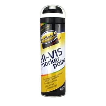 Image of Hi-Vis Fluorescent Spray Paint Survey Marker 500ml - White