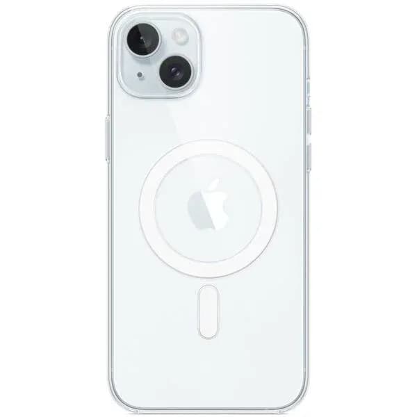 Image of Apple - Back cover for mobile phone - MagSafe compatibility - polycarbonate - clear - for iPhone 15 Plus MXRL3ZM/A