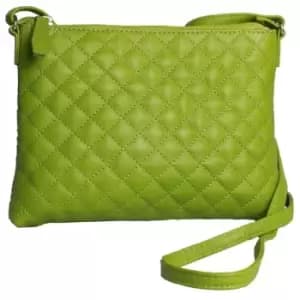 Image of Womens/Ladies Rose Quilted Handbag (One size) (Parrot) - Eastern Counties Leather