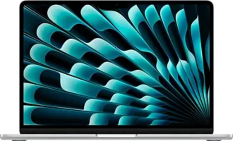 Image of Apple 13" MacBook Air, M3, 16GB RAM, 16-Core GPU, 256GB, 2024 - Silver