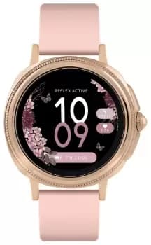 Image of Reflex Active Series 25 Pink Strap Smart Calling Watch