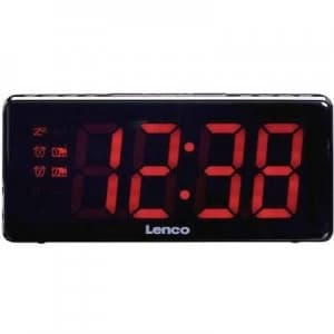 Image of Lenco CR-30BL Radio alarm clock FM Black